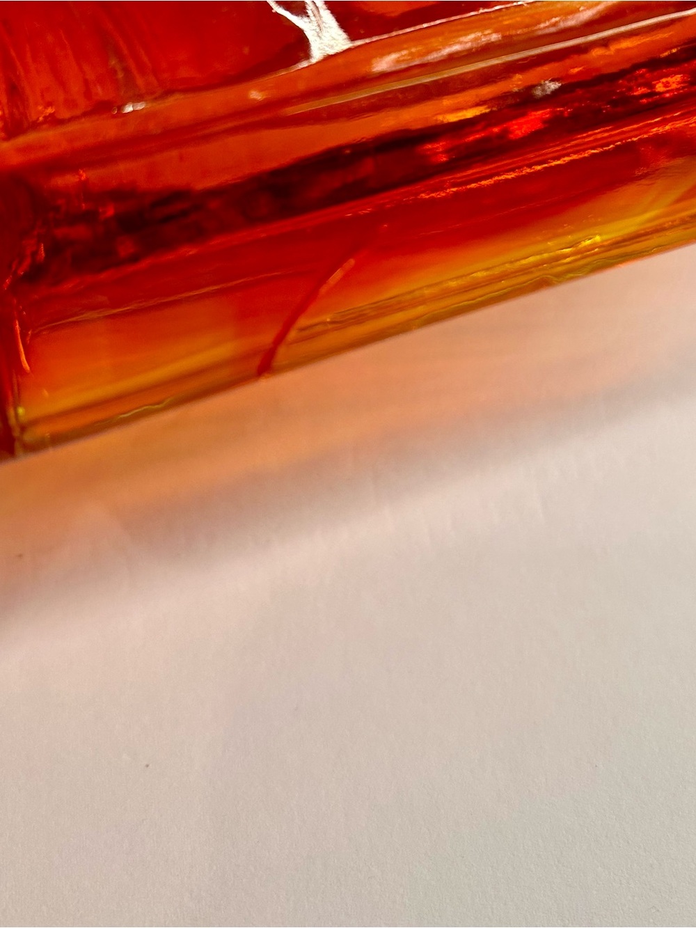 LE Smith Amberina Glass Rearing Horse Bookends Pair MCM - Picture 10 of 16